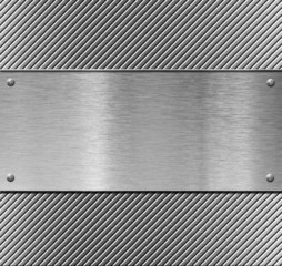 metal plate template or pattern