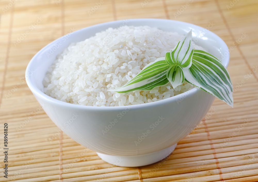 Poster Raw rice