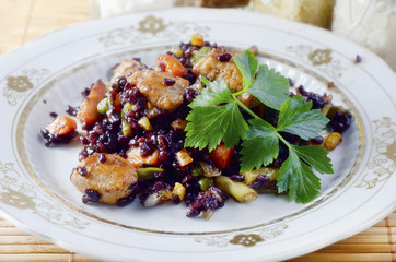 black rice