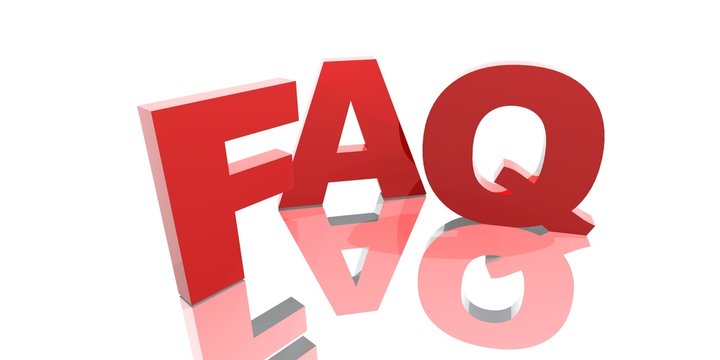 3D Buchstaben - FAQ