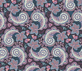 Seamless lace pattern