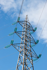 traliccio della linea elettrica