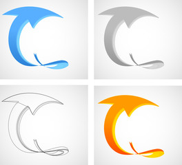 Obraz premium arrows business design
