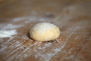 Preparations in the kitchen for a nice meal
