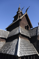 Fototapeta na wymiar Borgund Stave Church