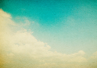 grunge blue sky