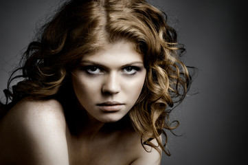 Naklejka premium pretty woman