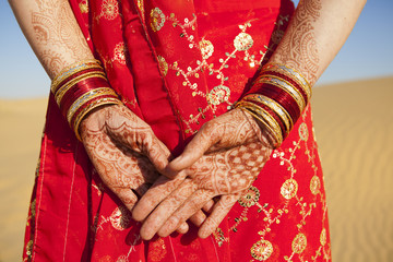 Henna Hands and Bangles in the Thar Desert