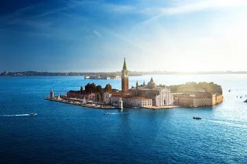 Fototapeten view of San Giorgio island, Venice, Italy © Iakov Kalinin