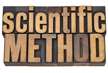 scientific method in wood type