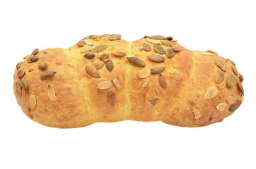 Corn bread with pumpkin seeds