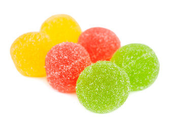 jelly candies isolated