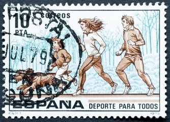 Stamp Collection Spain