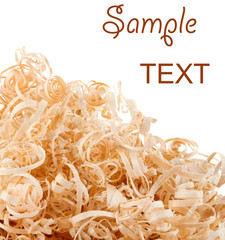 Wood shavings