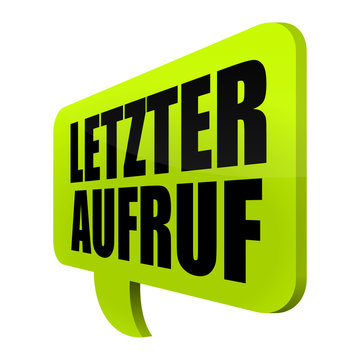 sprechblase v3 letzter aufruf I