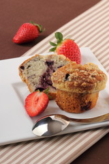 muffins ai frutti di bosco