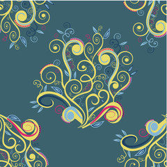 Spring Bouquet - Seamless Vector Pattern
