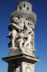 Fototapeta na wymiar Fontana dei Putti (Pisa)