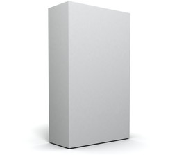 Naklejka premium 3d blank program box
