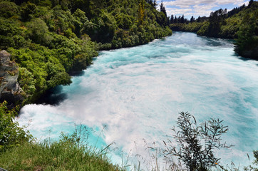 Obraz premium Huka Falls New Zealand