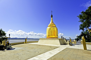 Buphaya Pagoda in Bagan, Myanmar