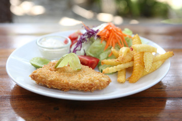 Fish and chips