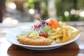 Fish and chips