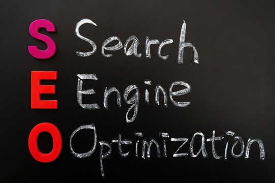 Acronym of SEO - Search engine optimization