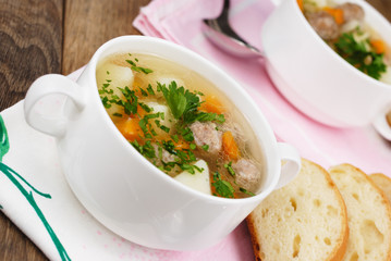 Homemade soup