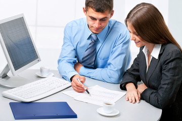 Fototapeta premium Business people