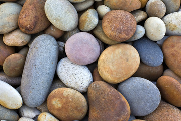 Fototapeta na wymiar abstract background with round peeble stones