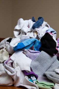 Pile of Socks to Be Sorted