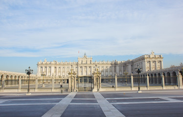 Fototapeta na wymiar Royal Palace, Madryt, Hiszpania