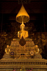 Golden Buddha statue , Thailand