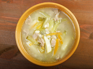 russian tradition soup Rassolnik