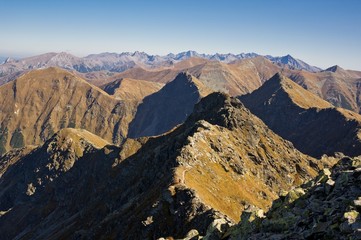 Western Tatras (Rohace), dangerous peaks for hiking