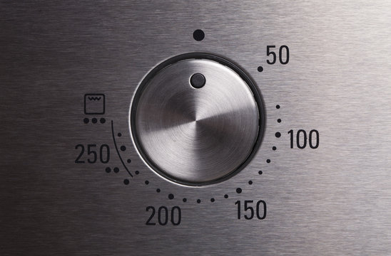 Metallic oven button macro