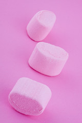 pink marshmallows