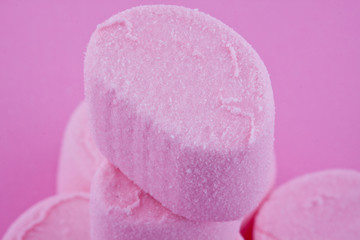 Obraz na płótnie Canvas pink marshmallows