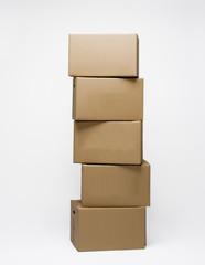 Stack of Cardboard Boxes