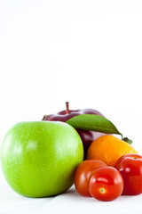 mix fruit isolated