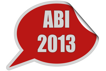 SP-Sticker rot curl oben ABI 2013