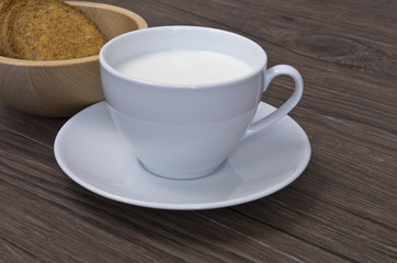 Milk and rusks