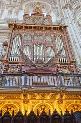 Fototapeta na wymiar Kathedrale in Cordoba, Innenansicht