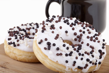 Pyszne pączki donuty