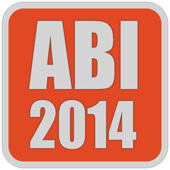 Sticker orange quadrat oc ABI 2014