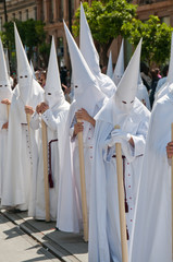 Religiöser Umzug in Spanien