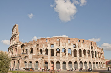 Rome in October.Colloseo.