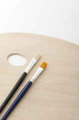 パレットと絵筆