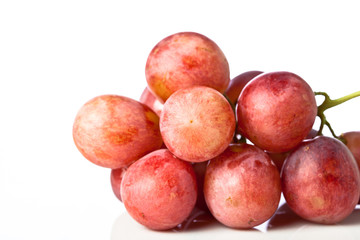 red grape isolated